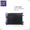 Construction Machinery excavator PC200-8 20Y-810-1221 parts air conditioner condenser